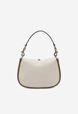 Etro Medium Pony Shoulder Bag White