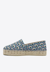 Etro Paisley Patterned Espadrilles Blue