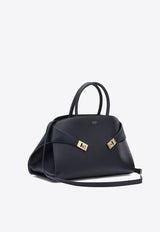 Ferragamo Large Hug Calf Leather Top Handle Bag Blue 0766649_b6ea64b0-cd95-4eed-8fc6-ea7b0fdf0d80