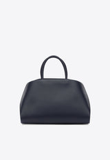 Ferragamo Large Hug Calf Leather Top Handle Bag Blue 0766649_b6ea64b0-cd95-4eed-8fc6-ea7b0fdf0d80