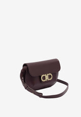 Ferragamo Small Double Gancini Shoulder Bag Purple 0789843_3f7a2c7f-80b0-4690-93ec-ae02ab676d76