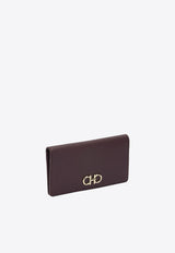 Ferragamo Gancini Leather Continental Wallet Plum 0789851_b9c5ceda-2bc0-4609-8c42-68a751a5b41f