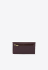 Ferragamo Gancini Leather Continental Wallet Plum 0789851_b9c5ceda-2bc0-4609-8c42-68a751a5b41f