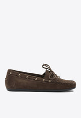 Ferragamo Flippy Nappa Suede Loafers Brown 0790567_c2cea44e-2e4c-44d3-9896-2dd3c5539dfe