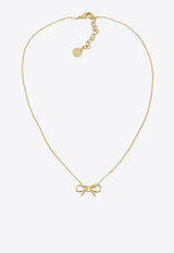 Ferragamo Bow Pendant Brass Necklace Gold 0791136_55599e9c-dc61-49c9-abc2-2ed85edd952e