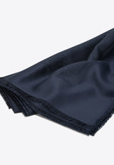 Ferragamo Jacquard Gancini Silk Scarf Navy 0791229_724b8b3f-6c88-446a-8896-2883ad6d8817