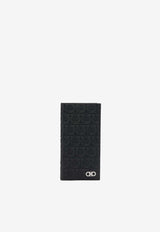 Ferragamo Gancini Leather Cardholder Black 0791922_90e19670-0475-4730-9ea5-53a085f543e8