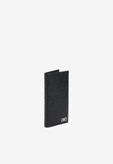 Ferragamo Gancini Leather Cardholder Black 0791922_90e19670-0475-4730-9ea5-53a085f543e8