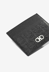 Ferragamo Embossed Gancini Cardholder Black 0792046_96f68cb3-ef8a-4e9a-a237-fa1c6726eb0e