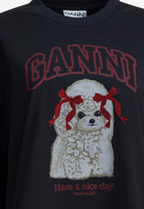 GANNI Poodle Wool Sweater Black A1050036252_f533eb52-3dd8-4147-bdd1-7584d14e5a25