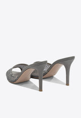 Gianvito Rossi Rania 85 Mules Gray