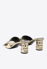 Givenchy 65 Tape Heel Metallic Leather Mules Gold BE30AGE2DD715_205aa056-41b9-4596-8655-589113d28908