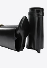 Givenchy Shark 90 Leather Mid-Calf Boots Black BE605LE1J7001_9e6179eb-2567-4072-9abd-b5ffdfd79b3c