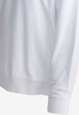 Givenchy Logo Print Crewneck Sweatshirt White BMJ0P63YS1100_a9bdbc3b-a4bc-4270-b2b5-31088dbe5d68