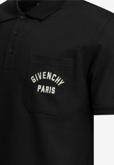 Givenchy Logo Print Polo T-shirt Navy BML00T3YSD499_4fa2c950-f9e3-41b9-86c3-6a1def0274e7
