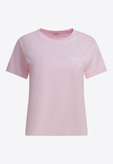 Givenchy Logo-Printed Crewneck T-shirt Pink