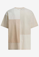 Golden Goose DB Patchwork Crewneck T-shirt Beige GMP01535P00236512389_11796f39-764c-4ffe-ab47-6ef7aa908bf3