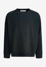 Golden Goose DB Vintage-Effect Sweatshirt Black GUP01938P00214690498_5ca06b75-1adb-40a5-8cf8-7b166210fdfa