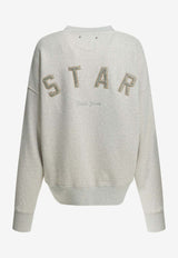 Golden Goose DB Star Print Sweatshirt Gray GUP02716P00241360665_9dfcf814-5e92-43d5-99d6-56cc82e9e840