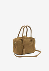 Golden Goose DB Vita Suede Top Handle Bag Brown GWA00470A00079855303_d418e06d-91ef-4f48-a1c6-053b8fdf9851