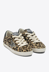 Golden Goose DB Kids Boys Super-Star Low-Top Sneakers Brown