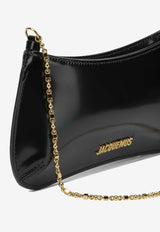 Jacquemus Small Bisou Chaine Shoulder Bag Black BAW00404BC18A01BLACK_12aa649f-521f-44e3-bd49-8e75b2d4be00