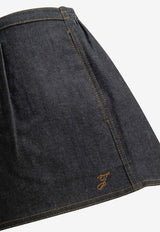Jacquemus Amelo Mid-Rise Denim Shorts Denim SOW00612AD00041DARK NAVY_5d008581-7d6e-4eed-983e-e60122f9896d