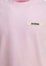Jacquemus Gros Grain T-shirt Pink TSM00133AJ00226PINK 2_e5ca10be-3f4f-43ff-9e11-d9619c563938