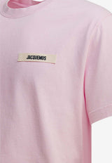 Jacquemus Gros Grain T-shirt Pink TSM00133AJ00226PINK 2_e5ca10be-3f4f-43ff-9e11-d9619c563938
