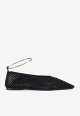 Jil Sander Suede Perforated Ballet Flats Black J15WZ0038P7587001_4adf26fa-c5cb-4fd5-a15a-b08e77e74f46