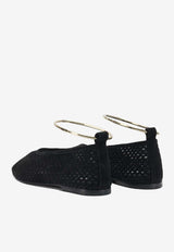 Jil Sander Suede Perforated Ballet Flats Black J15WZ0038P7587001_4adf26fa-c5cb-4fd5-a15a-b08e77e74f46