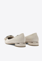 Jimmy Choo Auria 25 Bow-Embellished Pumps Silver