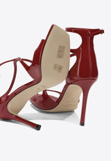 Jimmy Choo Azia 95 Patent Leather Sandals Red AZIA 95PATRUBY RED_42182887-c019-4583-b02a-6775b0c67d56
