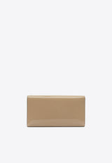 Jimmy Choo Emmie Flap Clutch Bag Gold