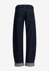 Khaite Karo Turn-Up Jeans Blue 1180908040040_c56b2865-0eed-4d93-bf9d-1239703d4abe