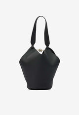 Khaite Lotus Mini Shoulder Bag Black