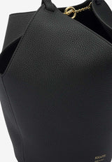 Khaite Lotus Mini Shoulder Bag Black
