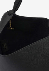 Khaite Lotus Mini Shoulder Bag Black