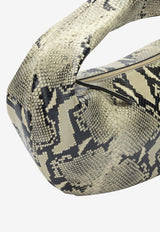 Khaite Medium Olivia Python Print Leather Hobo Bag Beige H6015-1005121_a41ff739-88ce-4b5b-b66f-e5041e2500f3