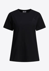 Isabel Marant Etoile Aby Logo T-shirt Black 23PTS0070FAA1N98E01BK_82ebff66-8d73-498a-8a7d-e6c6e78df804