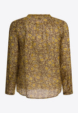 Isabel Marant Etoile Maria Floral Print Blouse Multicolor 26PHT0029FAD1J14E67KI_d624812d-4b1d-4c82-98e8-4779b908a379