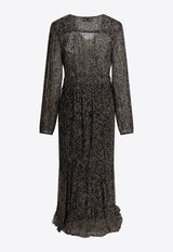 Isabel Marant Etoile Briane Printed Chiffon Midi Dress Black 26PRO0798FBD1J08EBKEC_102c7e09-3eee-4e64-9d8e-062e70f8b1c4