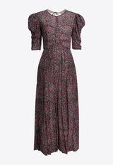 Isabel Marant Etoile Sichellia Printed Maxi Dress Multicolor 26PRO1064FAD1J14E86CY_dcd6479c-cb9f-4dea-9277-05cc8d9cf2a4