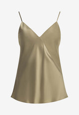 Max Mara Pianoforte Ebacco Paneled Silk Top Beige 2611161034600MXEBACCO003_69c08fe5-48a2-4e80-a6d9-5e284e7900cb