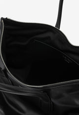Alexander McQueen Manta Leather Shoulder Bag Black 8559971VDXA1000_4ff62fd8-d441-4fb7-9b15-9f2675e28d67
