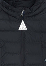 Moncler Kids Baby Boys Logo Patch Down Jacket Blue DILAR1A00024-597YW778_dcfb357f-f8e8-46a9-857d-2374eeb35462