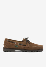Paraboot Malo Suede Laced Loafers Cognac 095827MALO/RAIDMARRON-VEL COGNAC_7af1a7a6-a871-454b-ab00-9f04d2052cf5