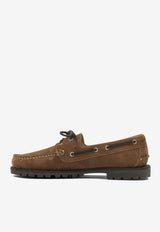 Paraboot Malo Suede Laced Loafers Cognac 095827MALO/RAIDMARRON-VEL COGNAC_7af1a7a6-a871-454b-ab00-9f04d2052cf5