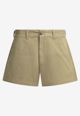 Polo Ralph Lauren Embroidered Logo Mini Chino Shorts Khaki 211963798001KHAKI_a1552be4-3318-4f6a-8a5f-ce0bbc20fe99