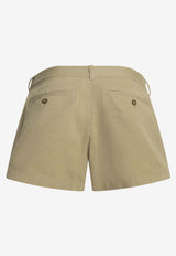 Polo Ralph Lauren Embroidered Logo Mini Chino Shorts Khaki 211963798001KHAKI_a1552be4-3318-4f6a-8a5f-ce0bbc20fe99